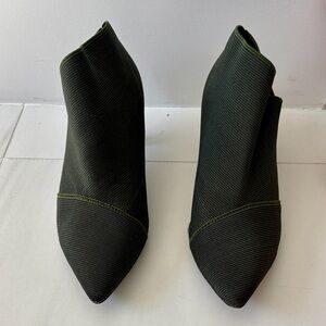 Adrianna Papell Hunter Green Ankle Booties